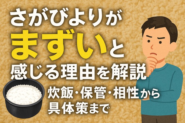 Rice quality troubleshooting poster