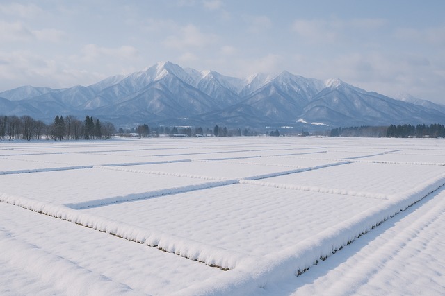 snowy-rice-fields